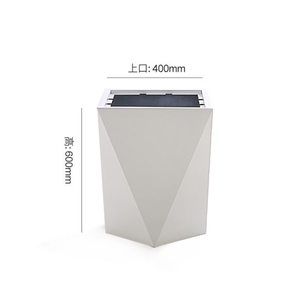 Shop Interior Decoration 60cm Height Oem stainless steel planter box