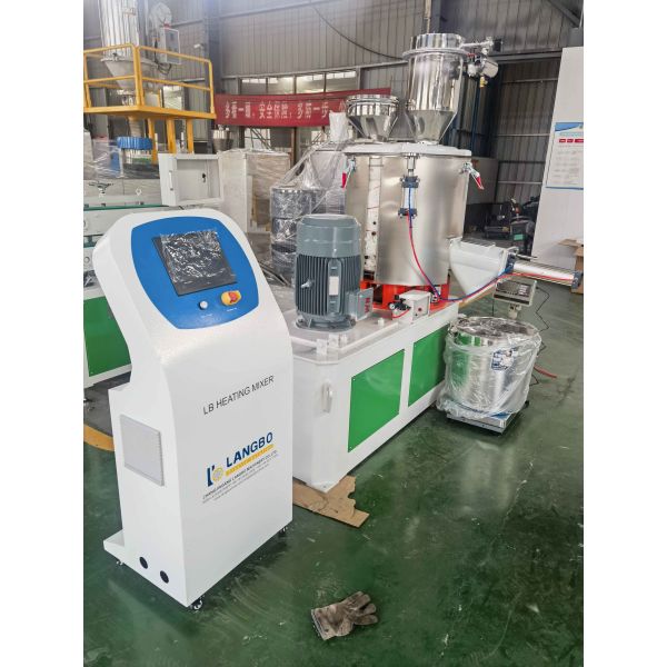 Industrial PVC Mixer Machine with Wear-Resistant Blades and Automatic Control for Heating Cooling Plastic Mixing
