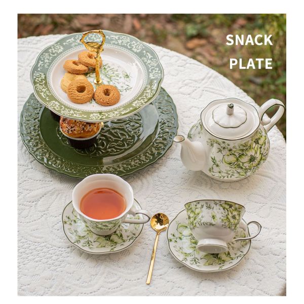 Other Volume Creative Ceramic Cake Stand 2 Tier Designer For Party Dessert Stand