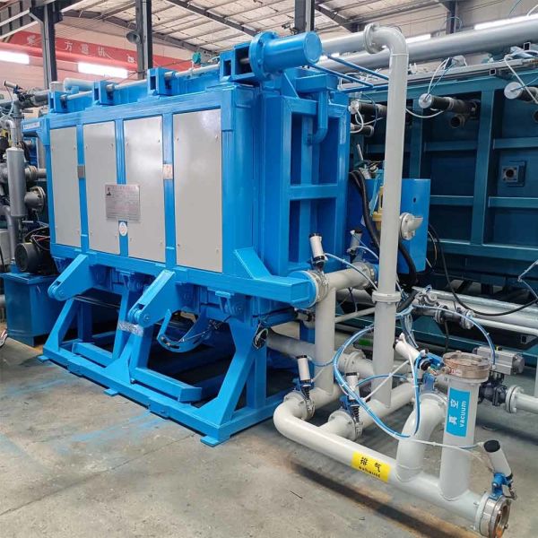 a espuma de poliestireno da máquina de molde do bloco de 2m EPS chapeia a máquina do vácuo