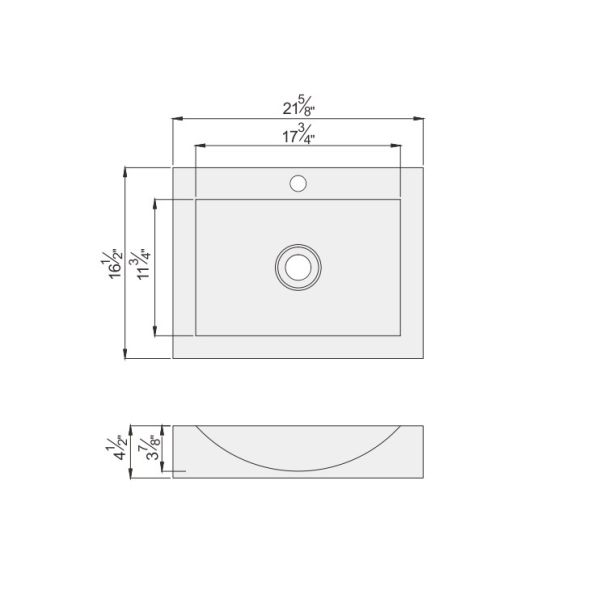 Материал датчика СУС304 раковины ванной комнаты ядрового уменьшения сверхмощный 16