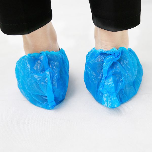 Disposable Medical OEM Waterproof Antislip Plastic Shoe Covers