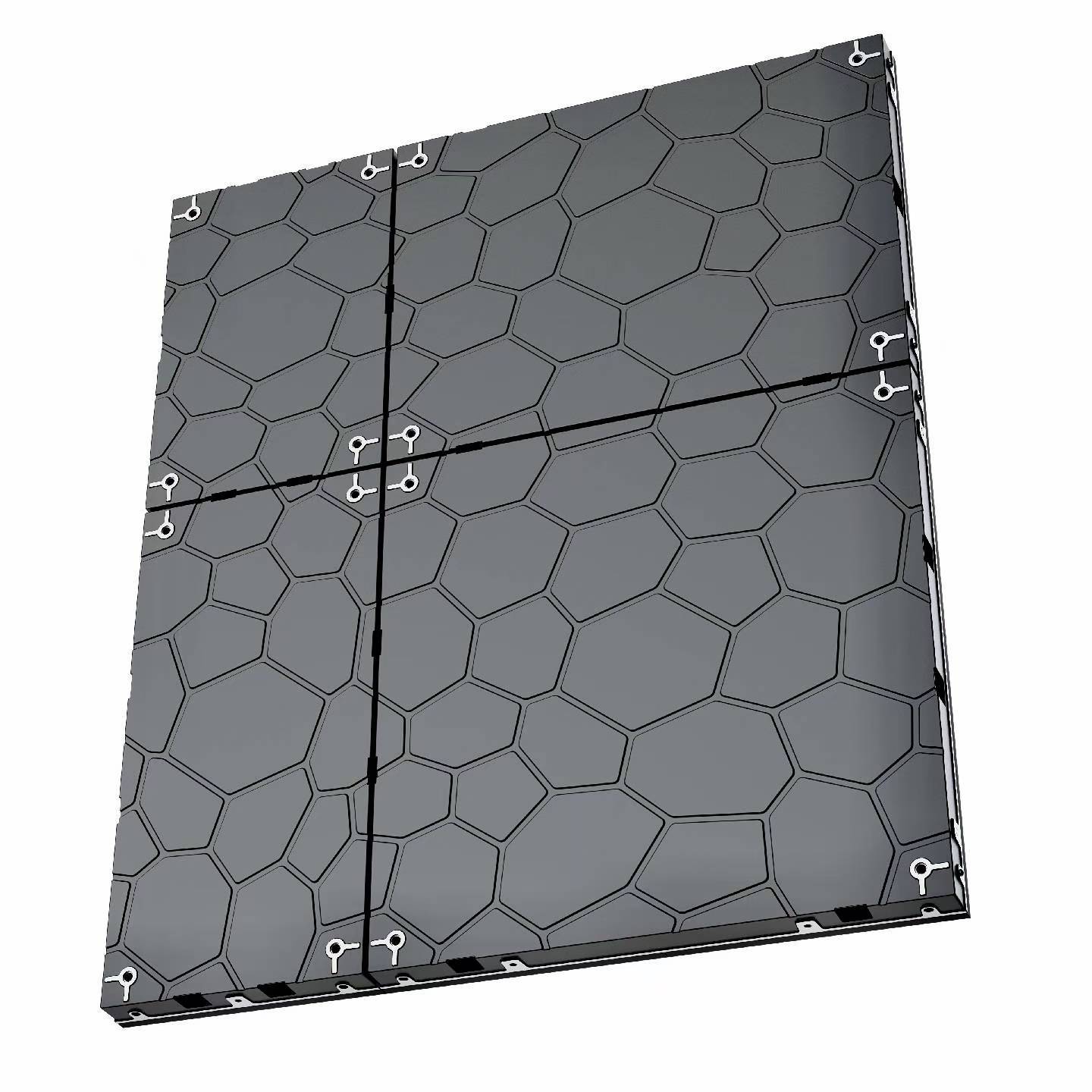 Indoor Wall Mounted LED Video Wall High Definition Ultra Thin