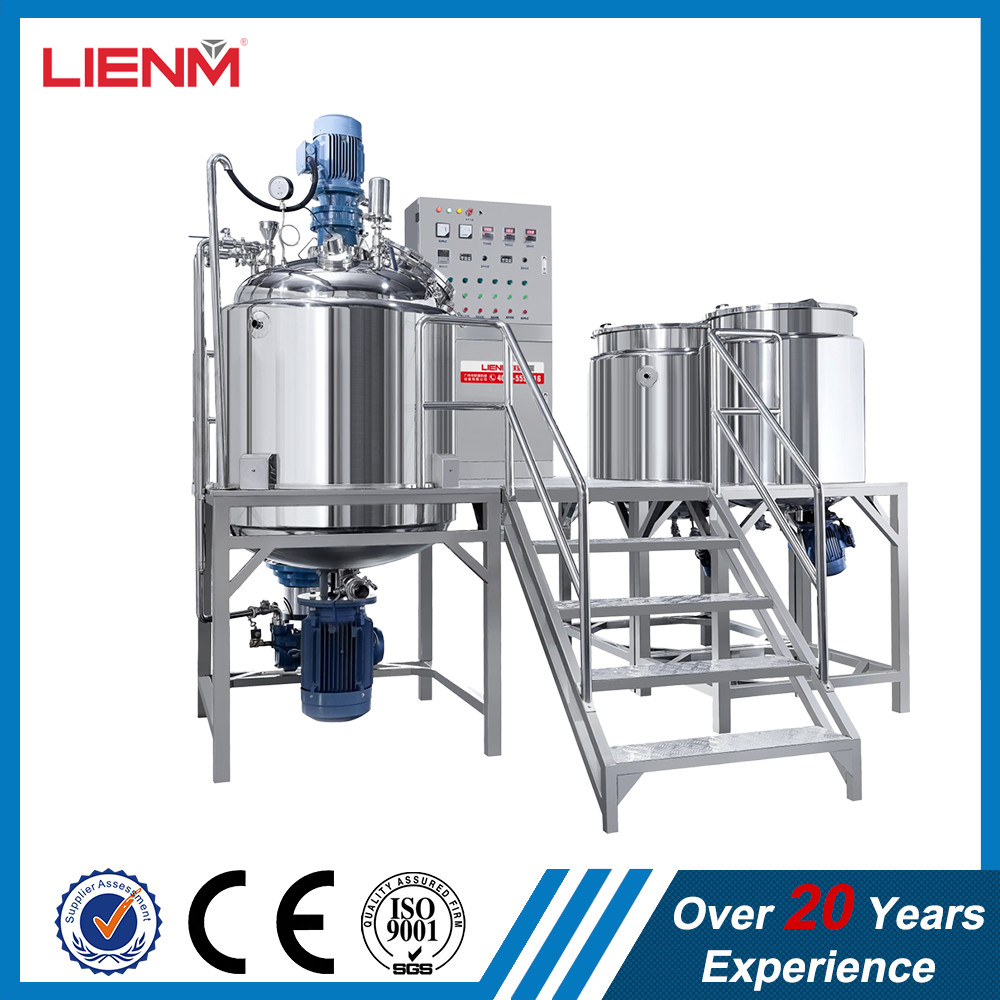 cosmetic lotion cream gel making machine, production line,making line 100L,200L,300L,500L,1000L