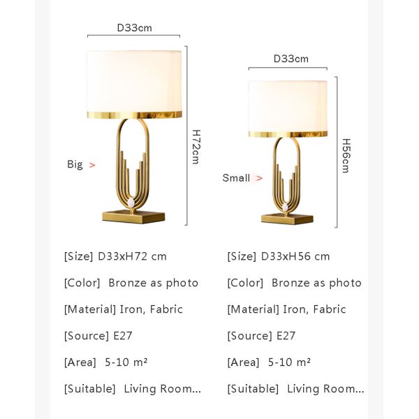 Nordic Design Table Lamp Art Decor Home Lighting modern bedside lamp(WH-MTB-80)