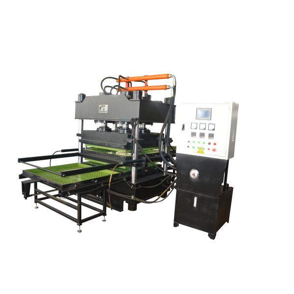Industrial Rubber Floor Tile Vulcanizing Press | Rubber Mat Making Machine | 1200mm Hydraulic Press