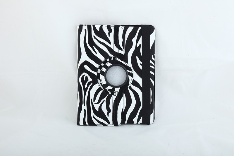 Fashionable Zebra Ipad Hard Shell Cover OEM Against Shock