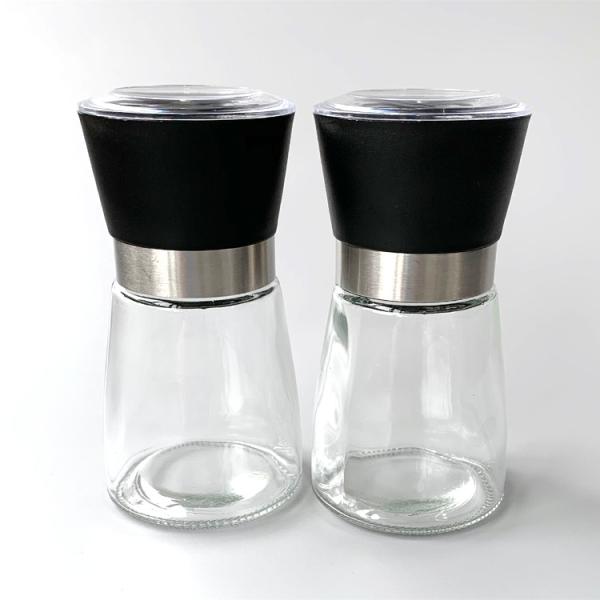 189g 132mm SS Manual Pepper Mill Grinder For Home Kitchen
