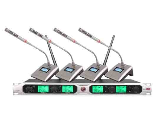 105DB S / N ratio Meeting Microphone System UHF500MHz ~ UHF600MHz ST-3000