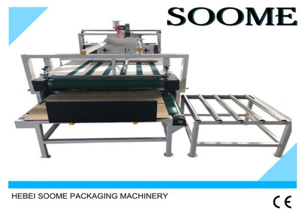 Cardboard Folder Gluer Semi Auto 6 Parts Post Environmental Protection