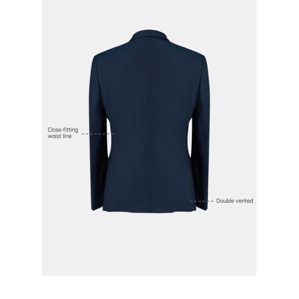 Men's Formal Suit Jacket Three-Piece Business Office Wedding Attire Standard Size