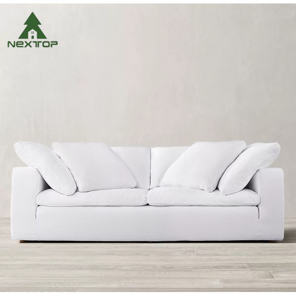 Modern Fashion Outdoor Leisure Home Furniture Straight L Shape Sofa Set