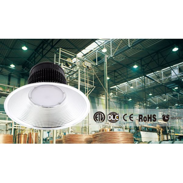 Dimmable Industrial Linear High Bay Lighting IP65 Waterproof 145lm/w AC 90-305V