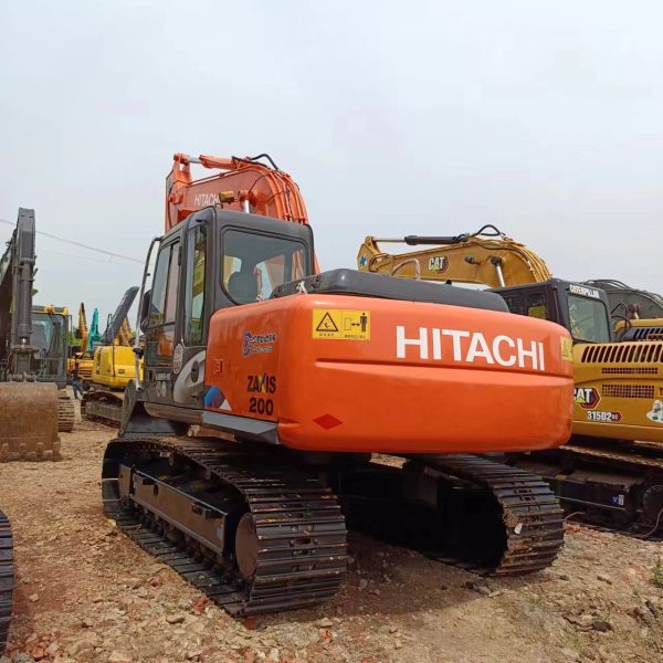 20Ton Mini Bagger Used Farm Excavator Hitachi Engine Free Shipping 0-2000 Working Hours