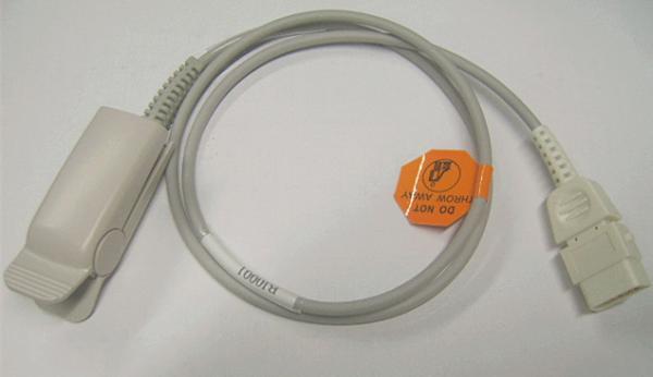 Reusable Spo2 Probe DB9 9Pin Adult Finger Clip Type Compatible With 3300/3301/ 3302/3303/3304/3401