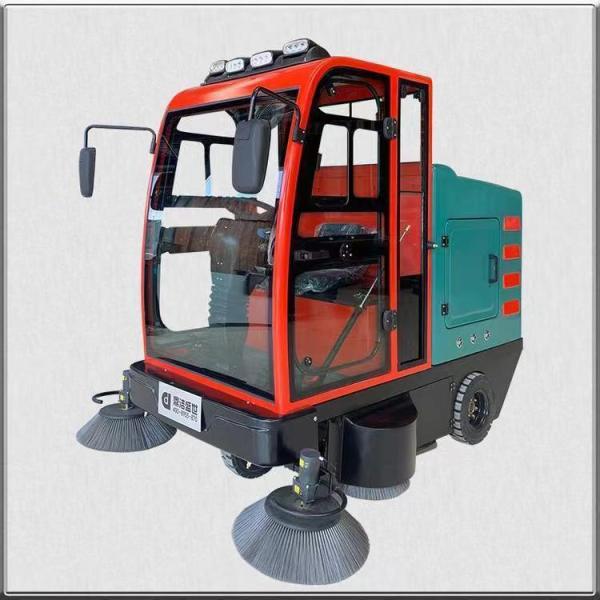 Pure Electric Industrial Road Sweeper Electric Street Sweeper Floor Ride On Sweeping Machine