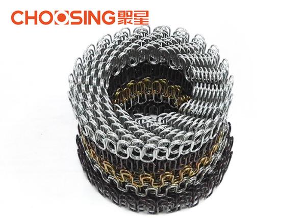 Long Wire Zig Zag Springs 120 Feet Standard Arc Upholstery Sinuous Spring 3.8mm In Roll