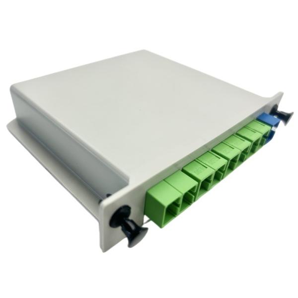 1x4 1x8 1x16 1x32 SC APC UPC Plug-in Fiber Optic Splitter PLC Splitter with Connector