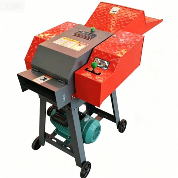 Steel Agricultural Chaff Cutter Machine With Motor Animal Feed Chopper