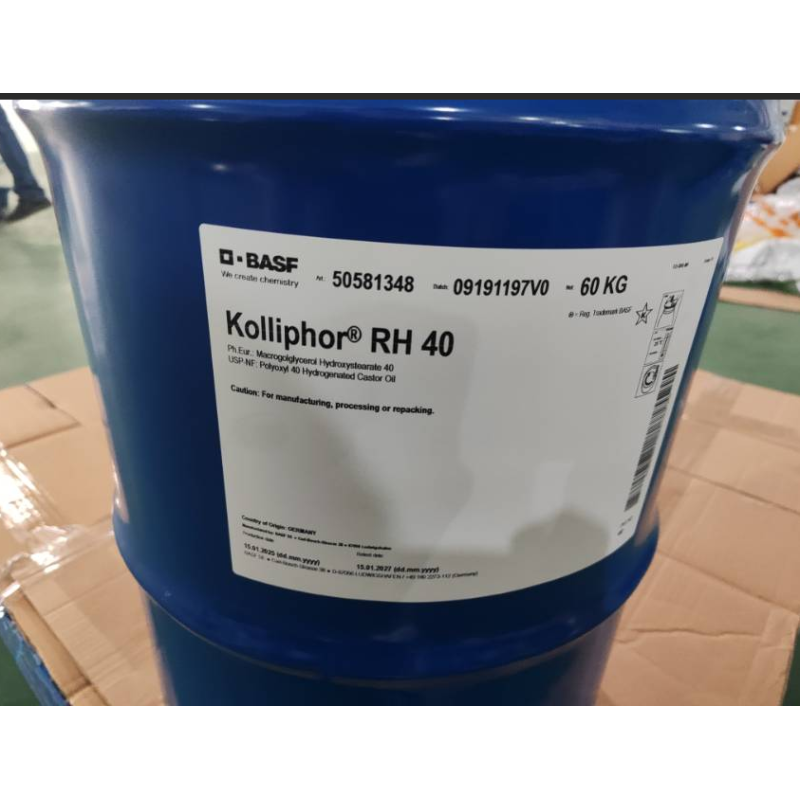 Pharmaceutical Basf Kolliphor RH40 Emulsifier Solubilizer Original Germany