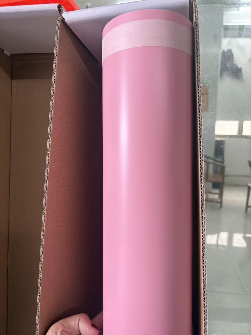 Matte electric sakura pink Color TPU PPF Film UV-Proof Self-Cleaning Stain-Resistant Dry Application Car Paint Protection Film
