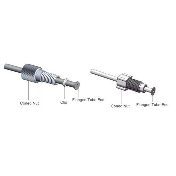 Пластиковые гидравлические шланговые соединения M6 1/4 - 28UNF