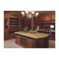 classique de Cabinets de barre d'île de Cabinets de 2000mm 1.2M Solid Wood Kitchen