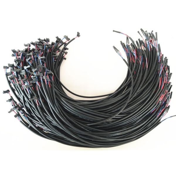 женщина 3Пин ИДК 2.54мм к монтажной схеме соединителя датчика Тепмературе для кабеля ПВК 24АВГ