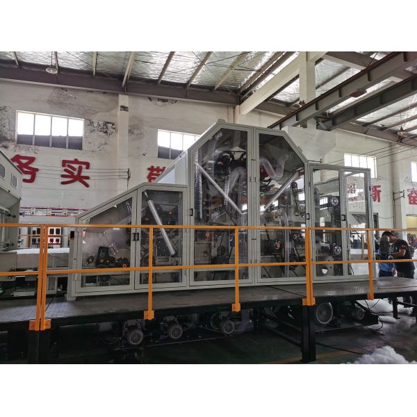 100m/min New Design High Speed Double Cylinder Nonwoven Carding Machine For Wool