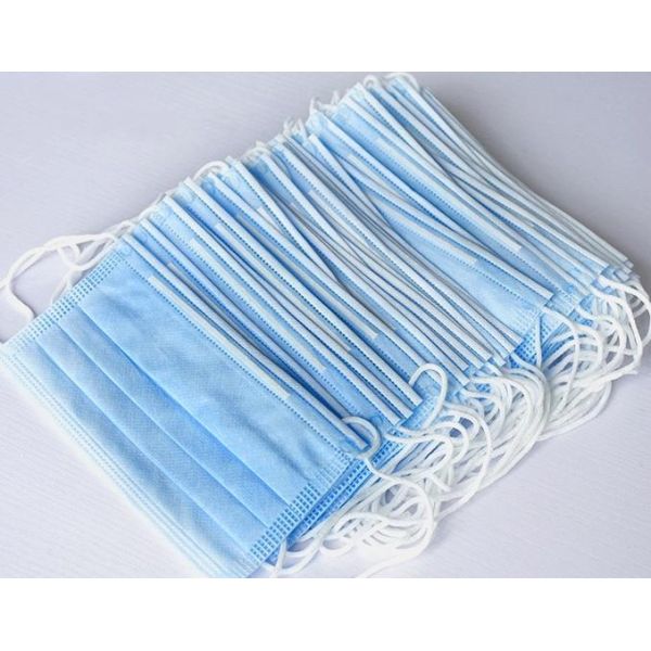 3 Layers Ffp2 Dust Mask / Melt Blown Non Woven Fabric Disposal Face Mask