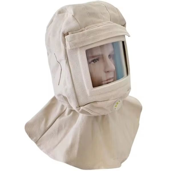 Шлифовальная шапка промышленная пылевая полировка краски холст пылевая шапка всеобъемлющая крышка защитная крышка защита труда