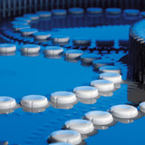 White Rectangle Square Zirconia Ceramic Parts Substrates With Hole Groove