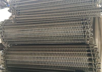 Resistência de desgaste alta da correia da malha da espiral do aço carbono para a linha de produção da espuma