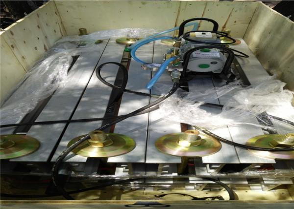 Water Cooling Electric Conveyor Belt Joint Machine With Air Pressure Bag