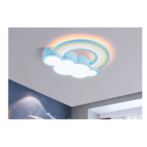 Princess Room Light Fixtures Bedroom And Warm Simple Cartoon rainbow ceiling light(WH-MA-300)