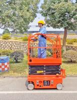 Mini Scissor Lifts plataforma de funcionamento de 6 medidores para a pintura