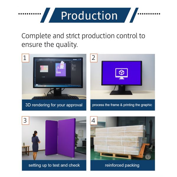 Portable Trade Show Booth Quick Set Up Tension Fabric Display Booth