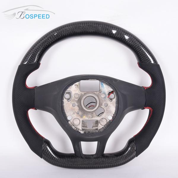 Customized Mk6 Volkswagen Carbon Fiber Steering Wheel OEM Car Refitting