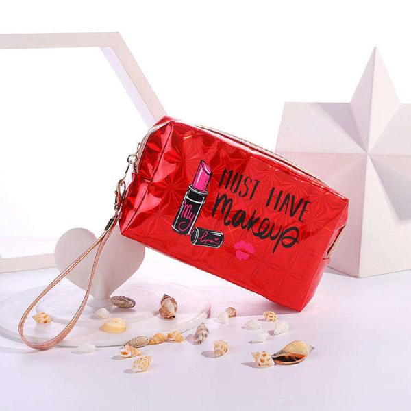 Wholesale Custom Large Capacity Trending Eco Friendly Pouch Travel Organizer Packaging Cosmetic Bags & Cases