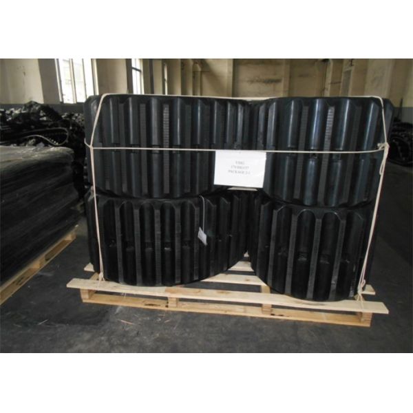 500x100x62 Large Dumper Rubber Track with Less Ground Damage Rubber Track