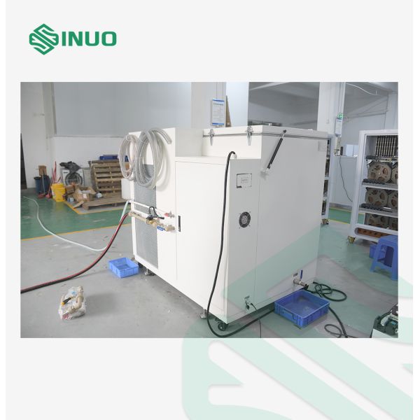 Programmable Hot Water Spray Testing for Electronics & EV Components IEC 60529 Compliant