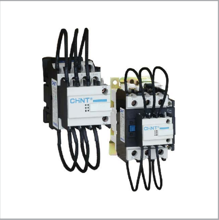 Cj19 25a~170a Switching Capacitor AC Contactors Modular Design 3 Pole IEC Compliance