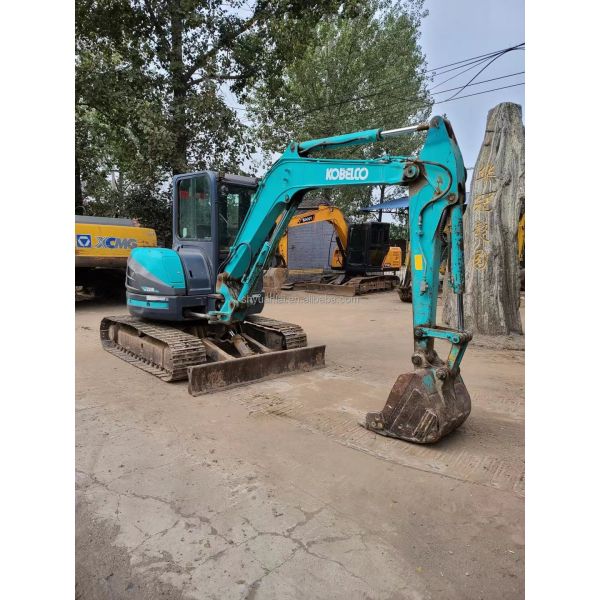 Second hand Shensteel SK55SR Excavator vitesse roi 243KW Puissance 0,21m3 Capacité du seau