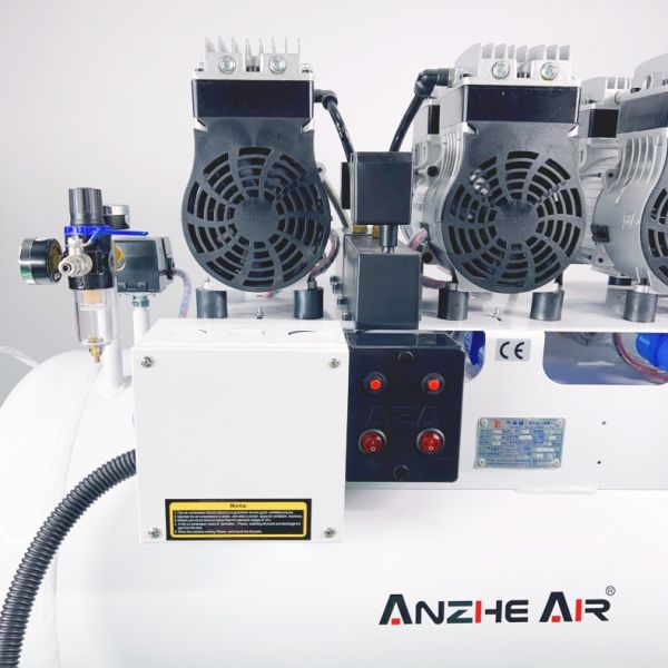 Foshan Factory Dental Air Pump Compressor 128L 3400W Silent Dental Compressor