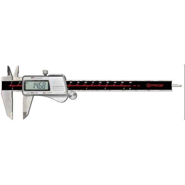 Big LCD Display Manual power on / off Digital vernier Caliper