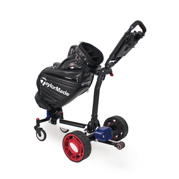 Intelligent Follow Golf Charter Golf Trolley Electric Four-Wheel Caddie Robot Trolley Electric Drive Remote Self Following Function