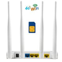 CPE inalámbrico del router CAT4 32User RJ45 del cambio 300Mbps 4G Wifi de Vodafone TTL IMEI