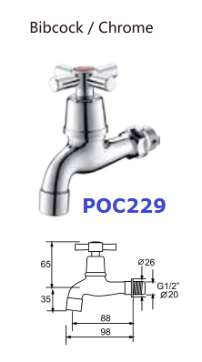 Ceramic white Chrome plated ABS Toilet Hand Faucet For Bathroom