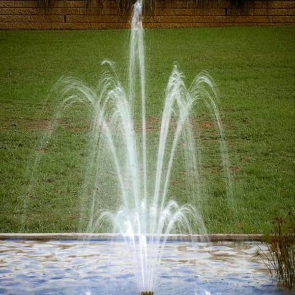 A venda quente nova 2 as 3 camadas ajustáveis de bronze floresce a fonte de água Jet Nozzles da flor