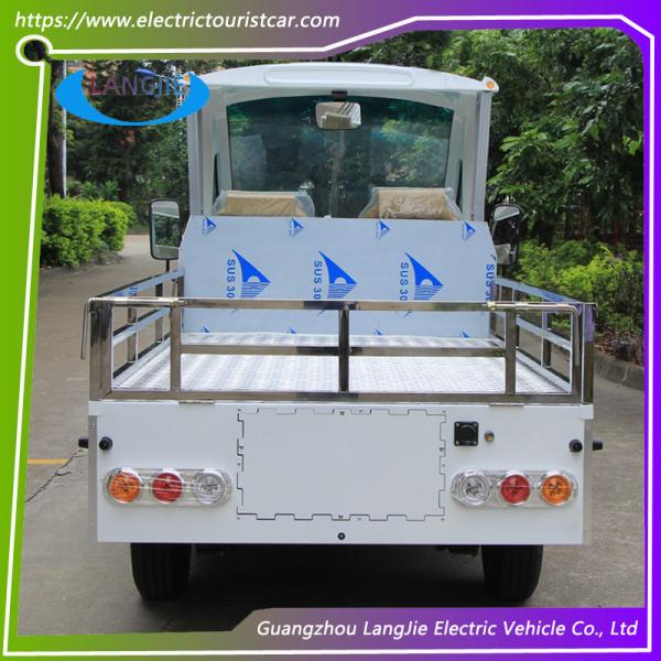 900KGS Carrinho de bagagem elétrico 2 lugares Van elétrico AC Motor 48V 5KW Para Hotel Buggy Car
